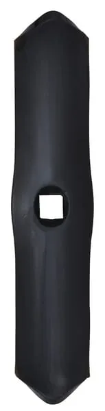 Hrot kultivátoru 180x37x6 mm, oboustranný, zahnutý, 1 otvor, vhodný pro Rau/Kverneland