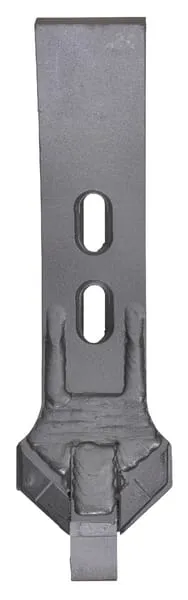 Radlice kultivátoru 350x101x14 mm, tvrzená, zahnutá, 2 otvory