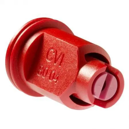 Vzduchová vstřikovací tryska CVI 80° 04, červená, keramika, Albuz