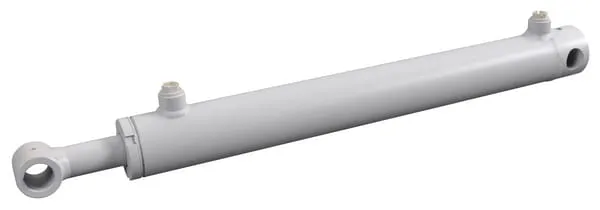 Dvojčinné válce, smontované, s upevněním, typ CB