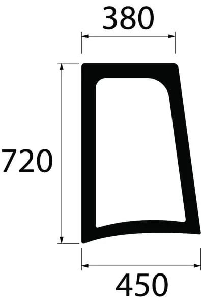 Boční sklo