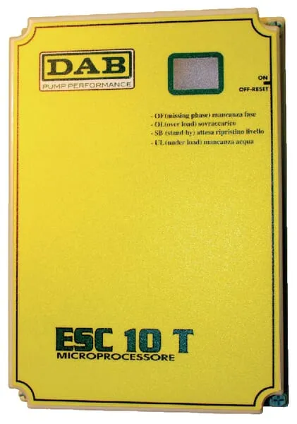 Bezpečnostní jednotka čerpadla ESC 10T