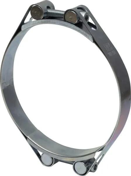 Hadicová spona dvojitá, 140–150 mm, dvojitý šroub, DIN912, pozinkovaná, Kramp