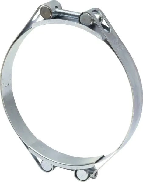 Hadicová spona dvojitá, 160–170 mm, dvojitý šroub, DIN912, pozinkovaná, Kramp