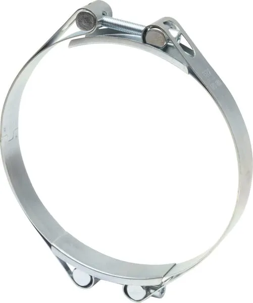 Hadicová spona dvojitá, 170–180 mm, dvojitý šroub, DIN912, pozinkovaná, Kramp