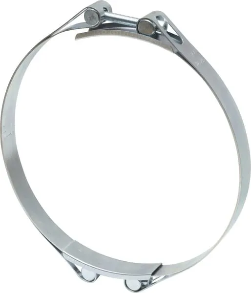 Hadicová spona dvojitá, 220–230 mm, dvojitý šroub, DIN912, pozinkovaná, Kramp