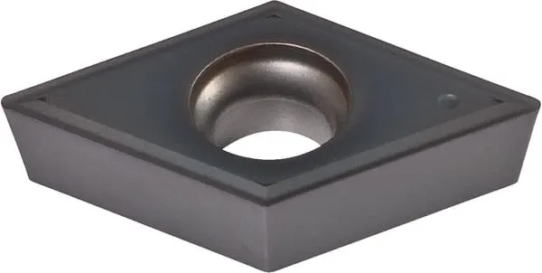 Tvar D rombický 55° otočná řezná destička ISO