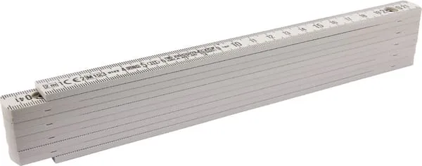 Skládací metry z plastu