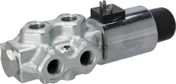 Elektromagnetický ventil 6/2 12V DC