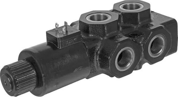 Elektromagnetický ventil 6/2 12V DC