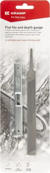 Pilníky na pilové řetězy, ploché, Kramp
