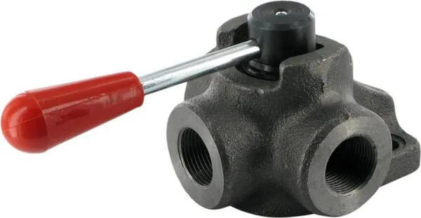 3-cestný kohout L-otvor 3/4 BSP