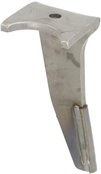 Hroty bran s mimořádnou odolností proti opotřebení (karbidové, svařované, tvrzené, Hardox® atd.)