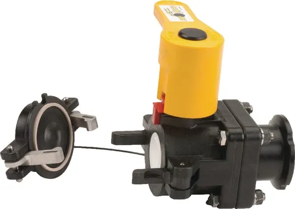 Banjo (Dry Mate) poloviny kulových kohoutů z plastu