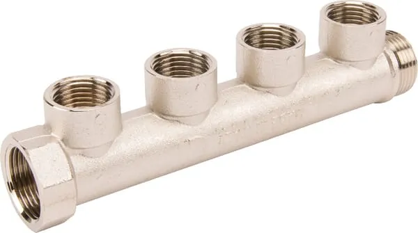 Trubky rozdělovací, vnitřní závit, 4 výstupy
