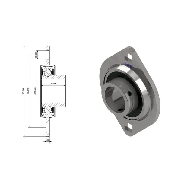Přírubové ložisko
