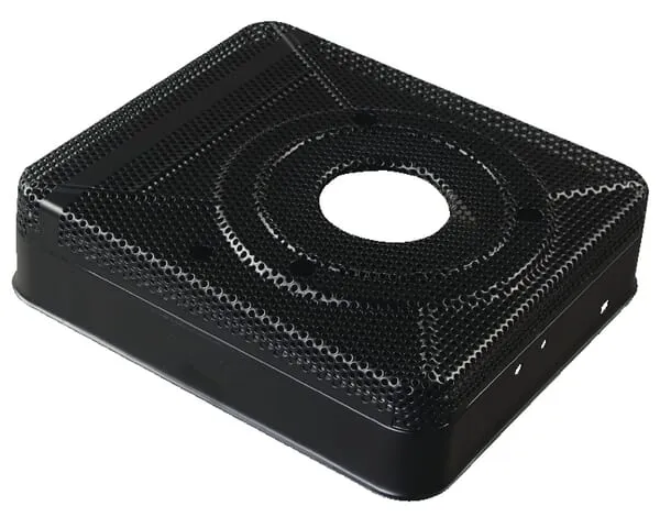 Kryt motoru, kompl., černý