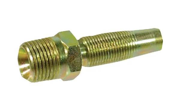 Šroubované spojky E vnější závit NPT s vnitřním kuželem 60° _