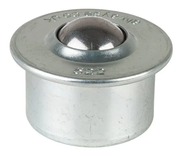 Ball roller unit zinc plated