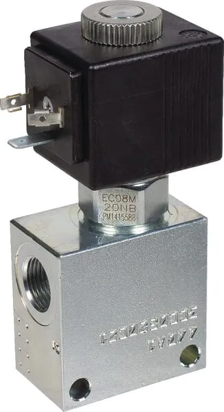 Regulační ventil 2/2 EC08M NC 24V DC 3/8" BSP