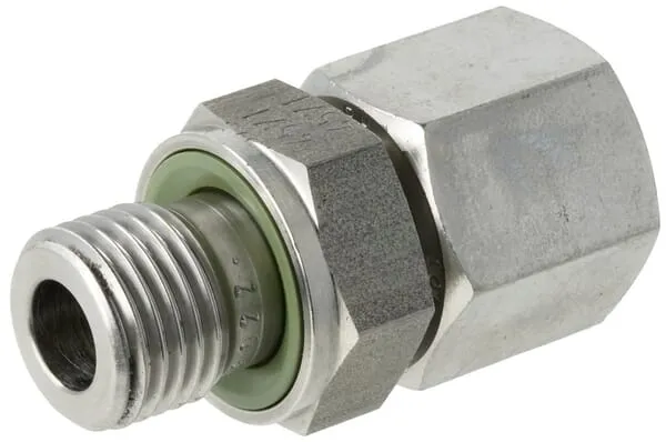 Otočná spojka M/F 10L x 1/4" BSP WD SS