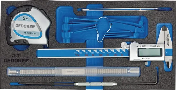 Pěnové moduly na nářadí, prázdný