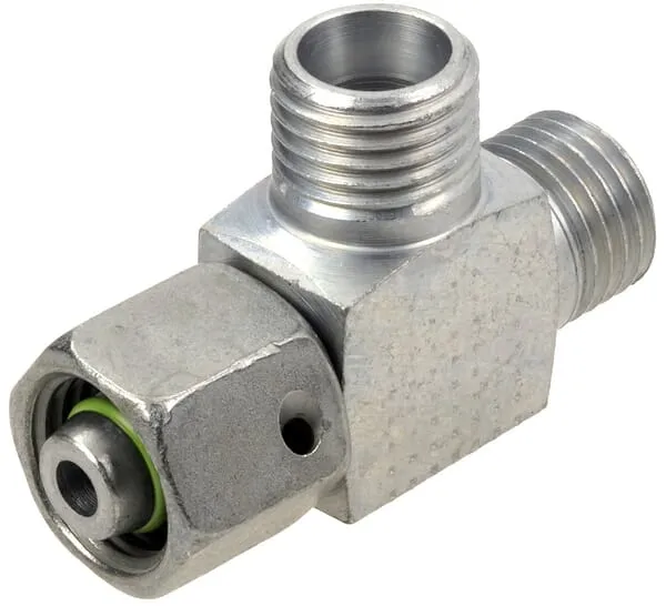 T-šroubení s řezným kroužkem, převlečná matice metrická x metrické x metrické