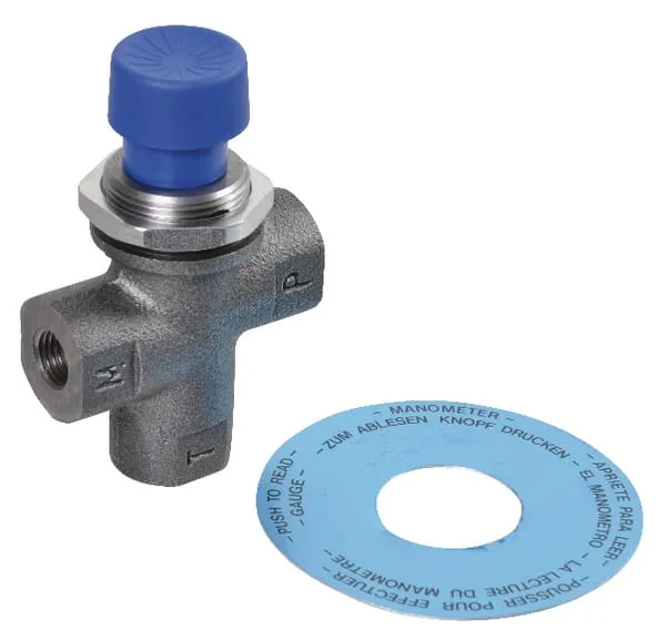 Pojistný ventil manometru typ EM
