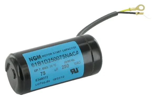 Rozběh. kondenzátor 75µF/250V