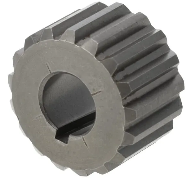 Spoj drážkované hřídele