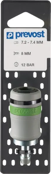 Objímka rychlospojky 8 mm s nátrubkem