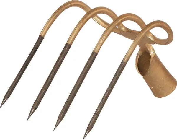 Vidle na hnůj, zahnuté