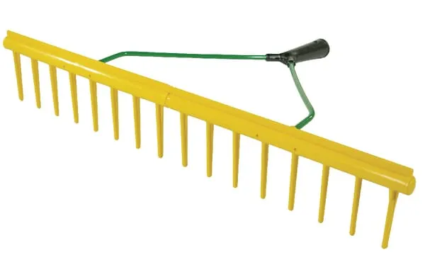 Plastové hrábě se 16 rovnými zuby