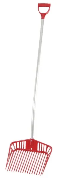 Vidle na hnůj plast 17 hrotů s násadou