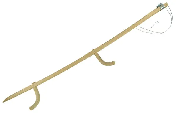 Kosiště dřevěné, zahnuté 1,75 m