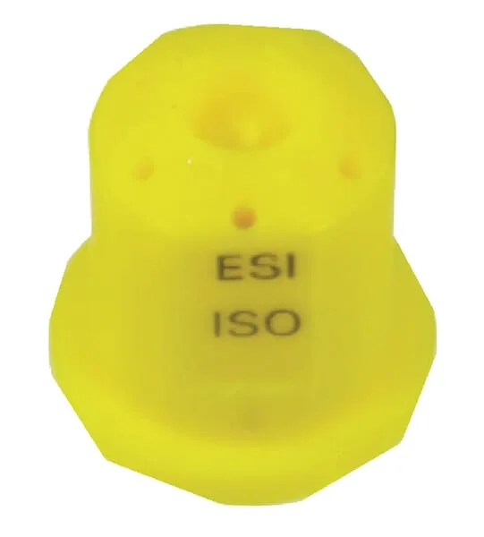 Tryska na hnojivo, 6 otvorů, ESI žlutá