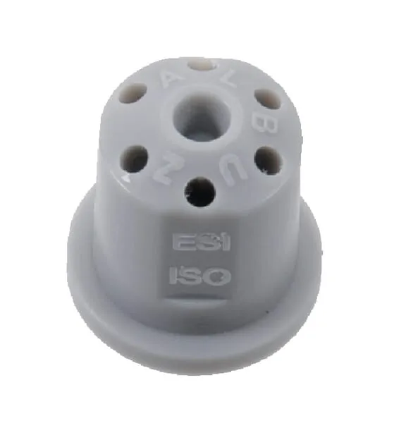 Tryska na hnojivo, 6 otvorů, ESI šedá