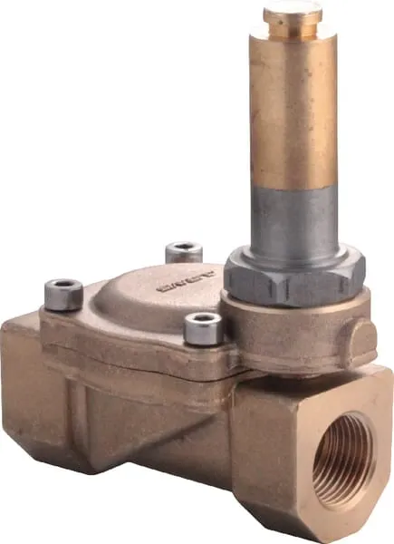 2/2 NO mosaz 3/8"–3" vzduch/voda, s nepřímým ovládáním, řada ESV 101..