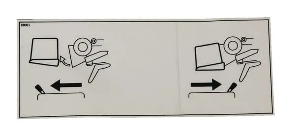 Nálepka box díly
