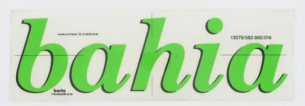Nálepka Bahia
