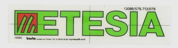 Nálepka Etesia