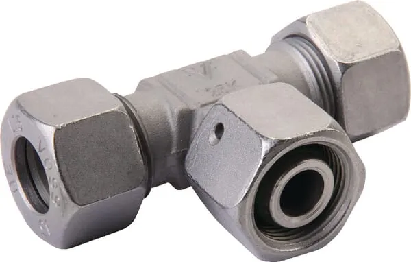 T-šroubení s řezným kroužkem, metrické x převlečná matice metrická x metrické