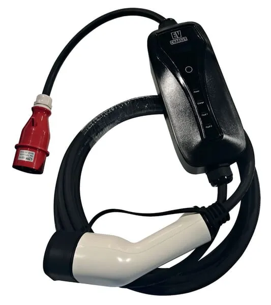 Nabíjecí kabel EV, typ 2, zástrčka CEE, 11 kW, 16 A, 5 m