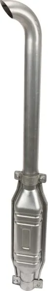 Zakřivená výfuková trubka 45 mm