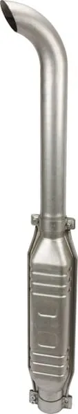 Zakřivená výfuková trubka 65 mm