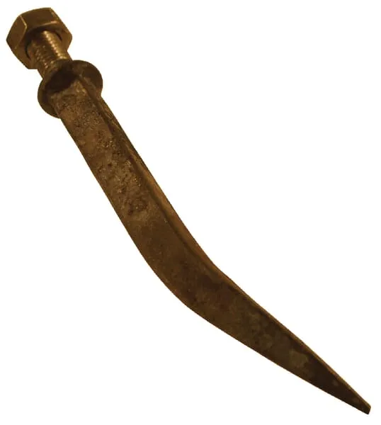 Hrot bran zahnutý M14 14mm čtyřhran