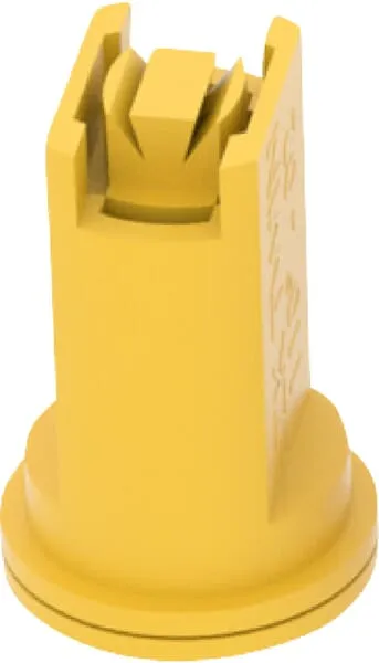 Tryska vstřikování vzduchu s dvojitým ventilátorem EZK-TWIN 110° 02, žlutá, plast, MMAT