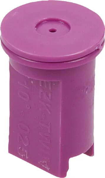 Tryska vstřikování vzduchu s dvojitým ventilátorem EZK-TWIN 110° 025, fialová, plast, MMAT