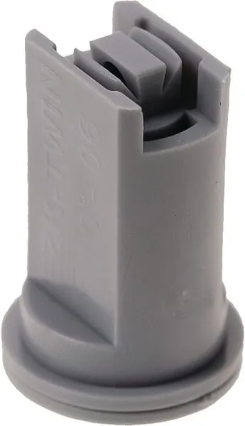 Tryska vstřikování vzduchu s dvojitým ventilátorem EZK-TWIN 110° 06, šedá, plast, MMAT