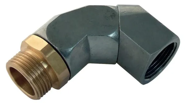 Otočná spojka 90° vnější 1" BSP / vnitřní 1" BSP